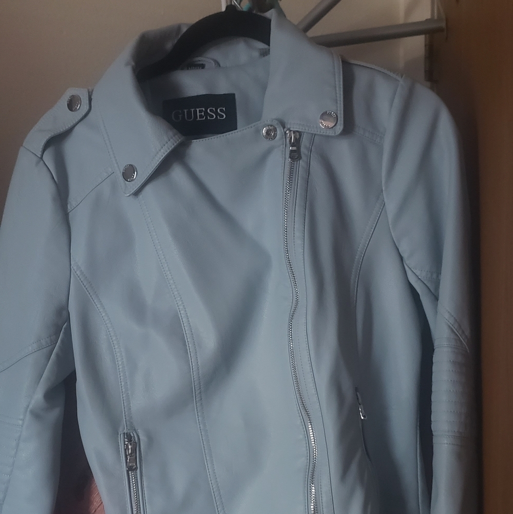 New leather moto jacket